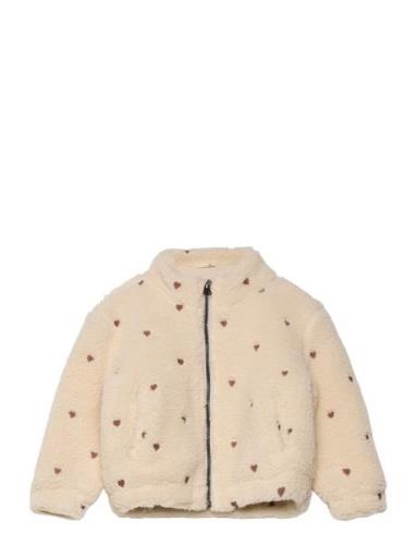 Nmfnalo Sherpa Loose Jacket Lil Lil'Atelier Beige