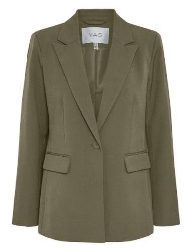 Yaslikka Ls Blazer S. Noos YAS Khaki