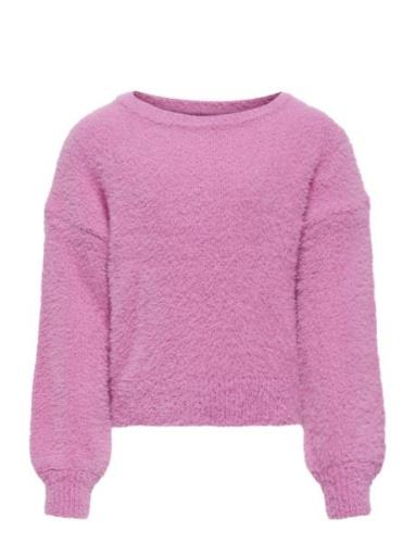 Kognewpiumo L/S Pullover Knt Noos Kids Only Pink