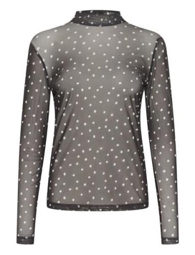 Kajohanne Ls T-Shirt Kaffe Black