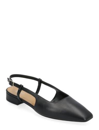 Flat Sling-Back Apair Black