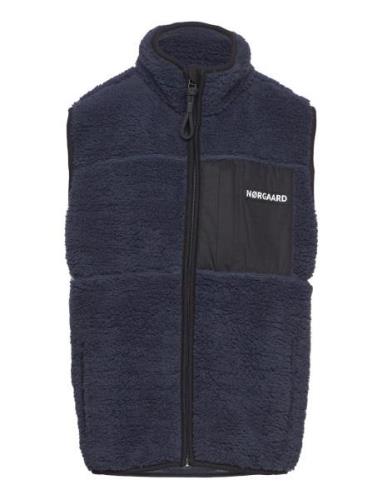 Teddy Fleece Vilads Vest Mads Nørgaard Navy