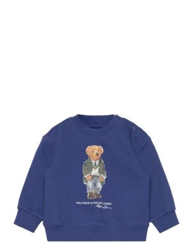 Polo Bear Fleece Sweatshirt Ralph Lauren Baby Blue