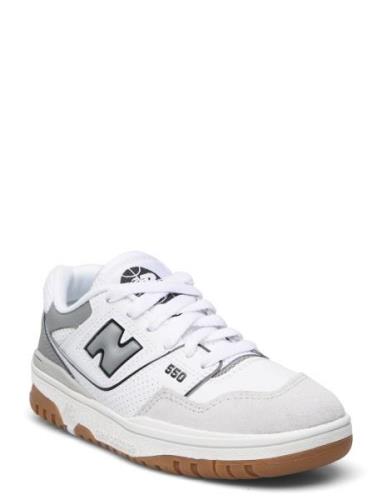 New Balance Bb550 Kids Bungee Lace New Balance White