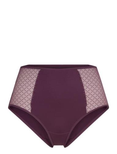 Norah Chic High-Waisted Covering Brief CHANTELLE Purple