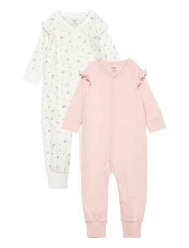 Pyjamas Frill 2 Pack Lindex Pink