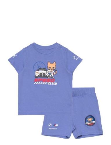 Bmw Mmw Toddler Shortsleeve Set PUMA Motorsport Blue