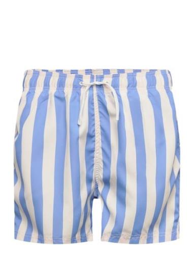 Swimshorts Aop Lindex Blue