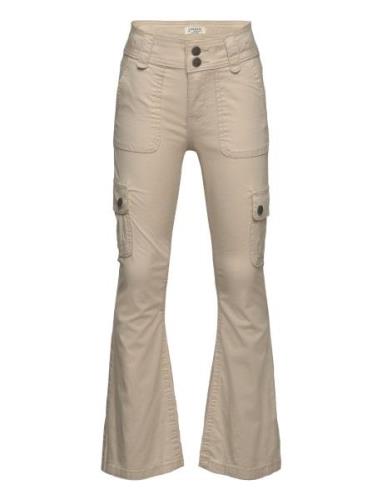 Trousers Freja Twill Lindex Beige