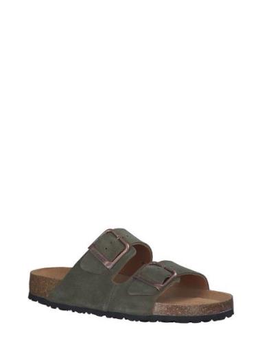 Women Slides Tamaris Khaki