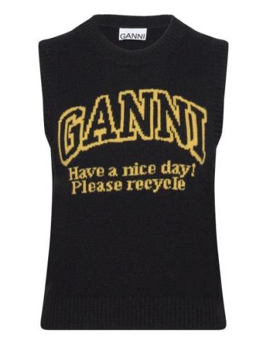 Graphic Lambswool Ganni Black