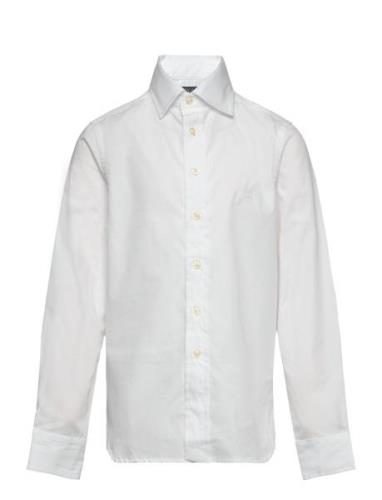 Regent Slim Fit Cotton Dress Shirt Ralph Lauren Kids White