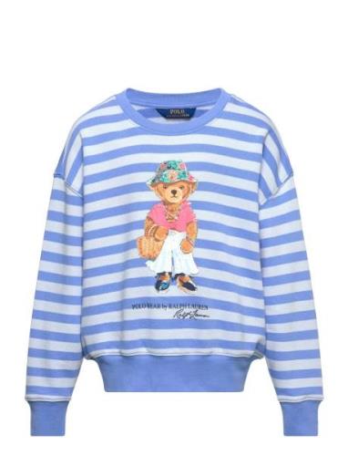 Polo Bear French Terry Sweatshirt Ralph Lauren Kids Blue