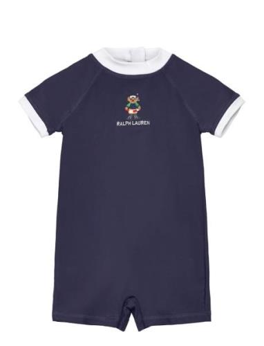 Performance Rash Guard Shortall Ralph Lauren Baby Navy