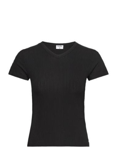 High V Neck Tee Filippa K Black