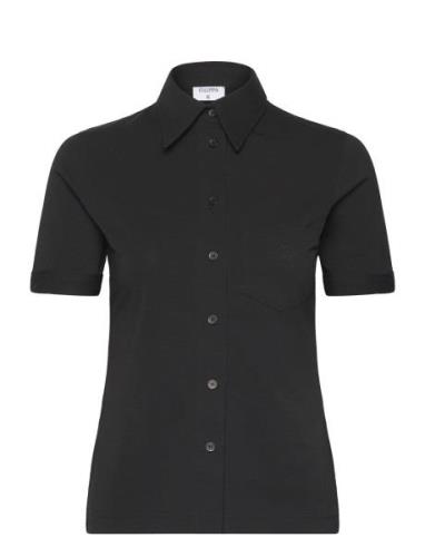 Jersey Short Sleeve Shirt Filippa K Black