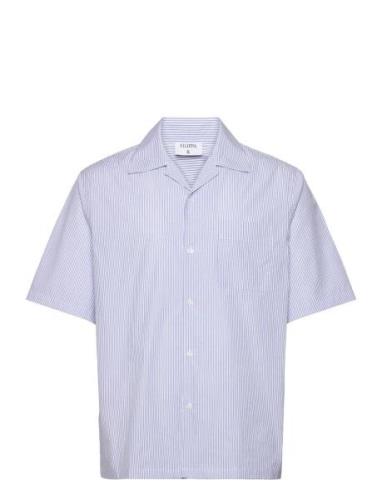 Striped Short Sleeve Shirt Filippa K Blue