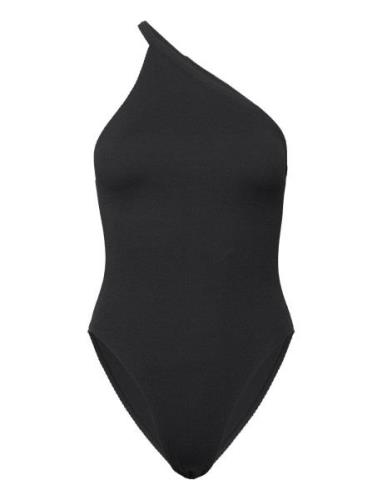 Asymmetric Swimsuit Filippa K Black