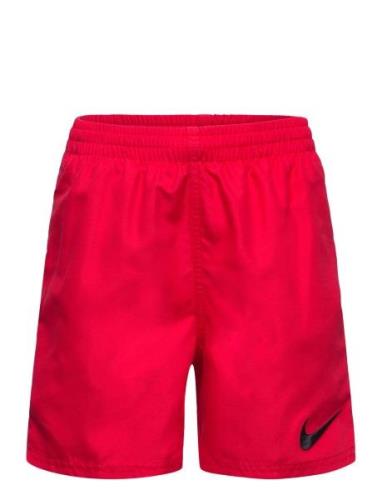 Nike Logo Tape Lap 4" Volley Short NIKE SWIM Red