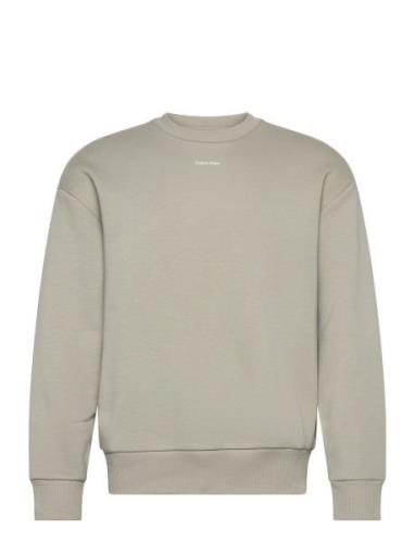 Nano Logo Sweatshirt Calvin Klein Beige