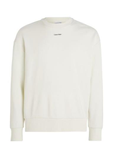 Nano Logo Sweatshirt Calvin Klein Cream