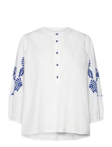 Faithll Blouse Ls Lollys Laundry White