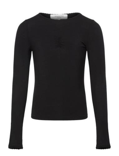 Viscose Long Sleeve Tee Rosemunde Kids Black