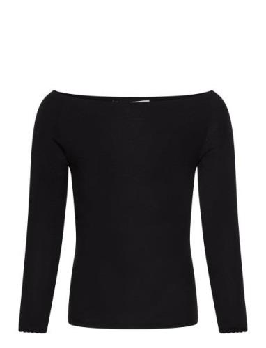 Viscose Long Sleeve Off Shoulder To Rosemunde Kids Black