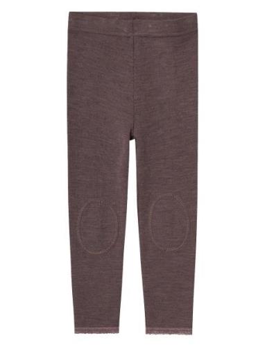 Nmfwang Wool Neddle Legging Solid Noos Name It Brown