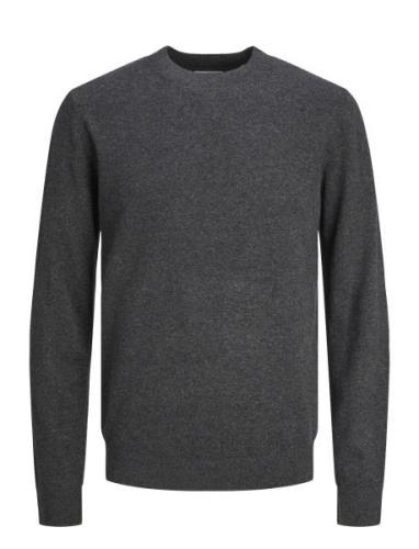 Jjecarter Knit Crew Neck Jack & J S Grey