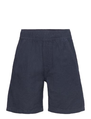 Shorts Linen Blend Lindex Navy