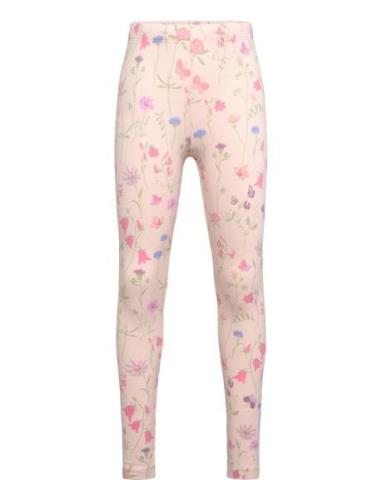 Leggings Aop Flowers Lindex Pink