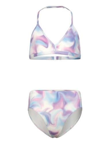 Bikini Triangle Aop Lindex Purple