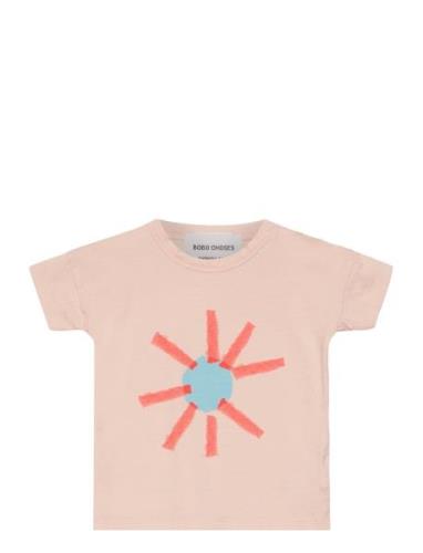 Baby Sun T-Shirt Bobo Choses Pink