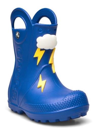 Handleitlightningboltrainbootk Crocs Blue