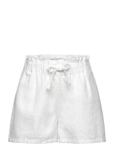 Shorts Linen Lindex White