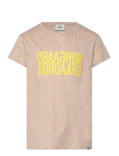 Single Organic Tuvina Tee Mads Nørgaard Beige