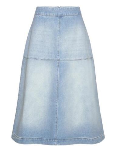 Bles Denim Lunar Skirt Mads Nørgaard Blue