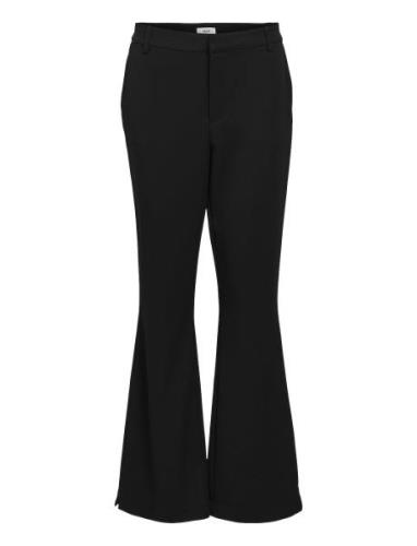 Objlisa Mw Flared Pants Noos Object Black