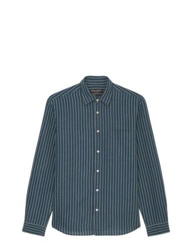 Shirts/Blouses Long Sleeve Marc O'Polo Blue