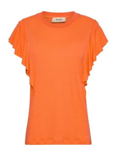 Mmchio Flounce Tee MOS MOSH Orange