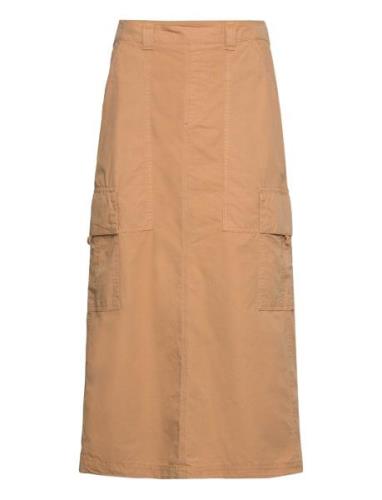 Mmbreden Cargo Skirt MOS MOSH Beige