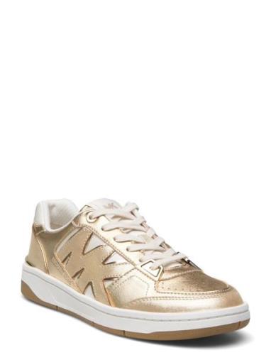 Rebel Lace Up Michael Kors Gold