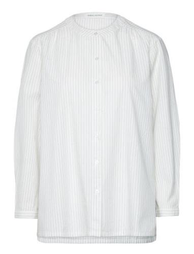 Sheer Shirting Shirt - Sibyl Rabens Sal R White