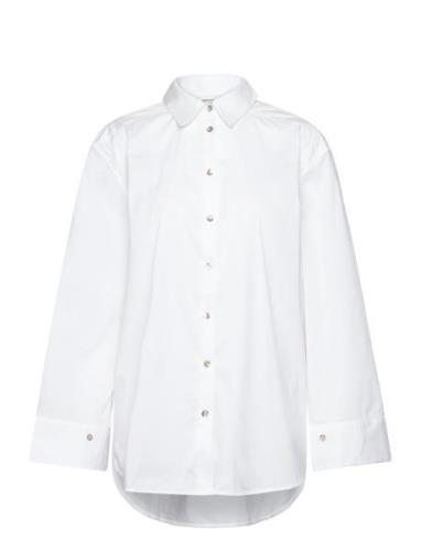 Pavia Solid Shirt Rosemunde White