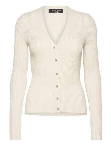 Gallberrybbcarica Knit Cardigan Bruuns Bazaar Cream