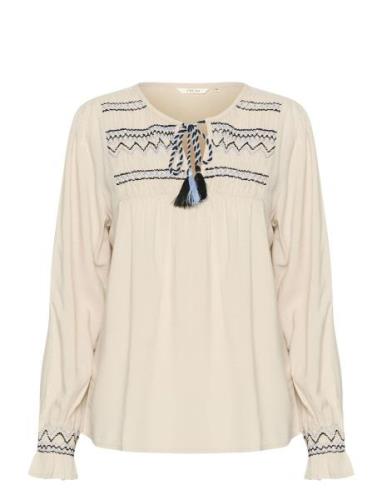 Crsmokia Blouse Cream White