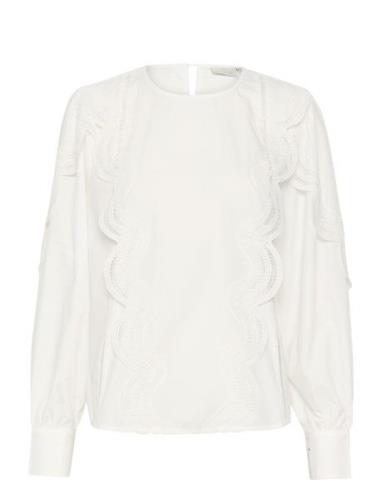 Kachristine Blouse Kaffe White