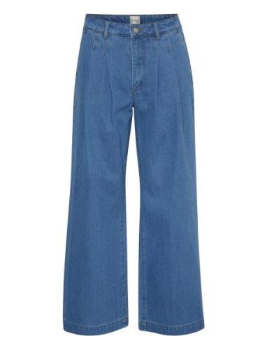 Zitomw 163 High Wide Pant My Essential Wardrobe Blue