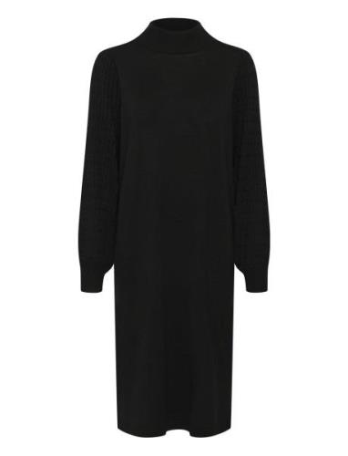 Kananna Knit Dress Kaffe Black